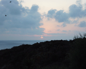 Tramonto al mare